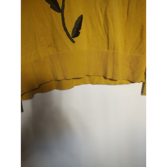 Evy’s Tree Hoodie Women Sz L Naomi Everyday Luxury Floral Embroidered grungecore - Picture 4 of 6